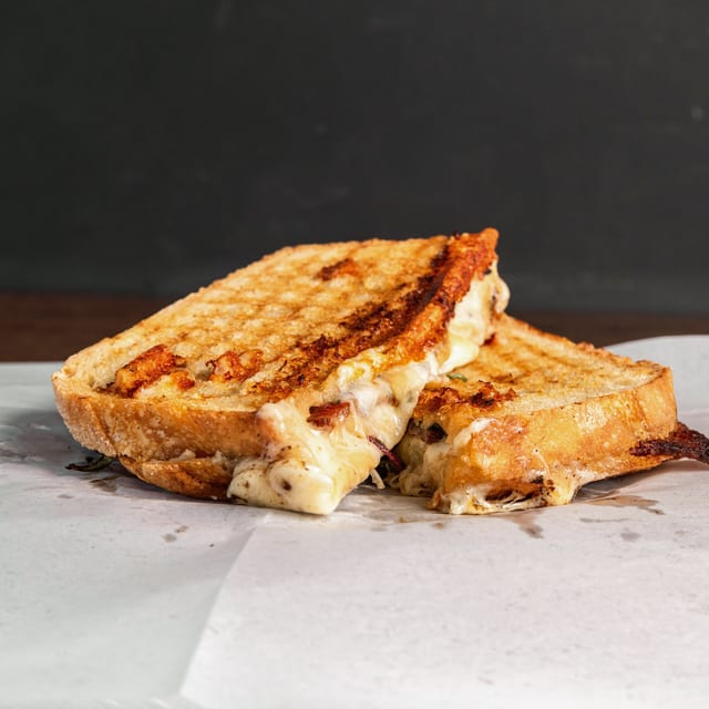 The Gourmet Grilled Cheese Sandwich.