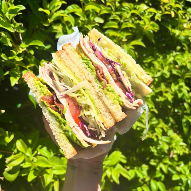 The Turkey Club Sandwich.