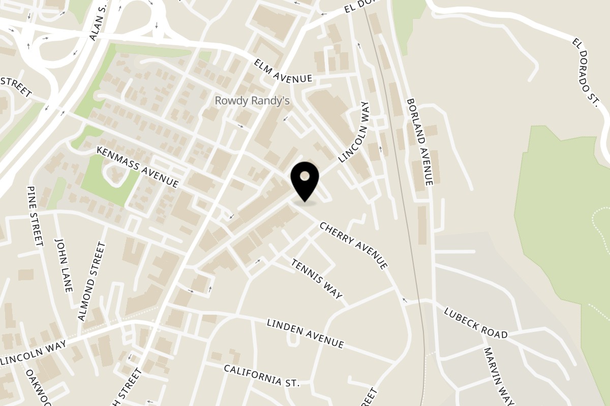 Map showing the location of The Healthy Habit on 799 Lincoln Way in Auburn